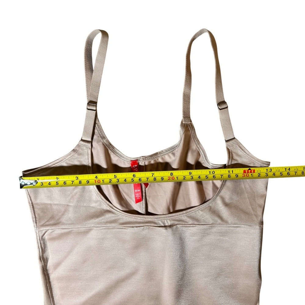 Spanx SmartGrip Slips Full Slip Shapewear Beige Tan Medium Adjustable Straps - Picture 6 of 6